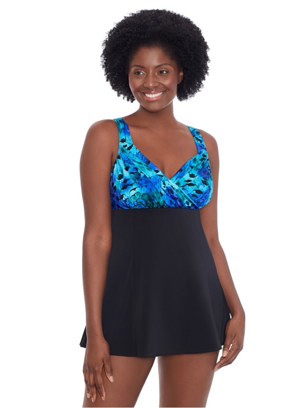 Great Lengths Magical Women’s Swimsuit Bathing Suit One Piece Swim Dress 18